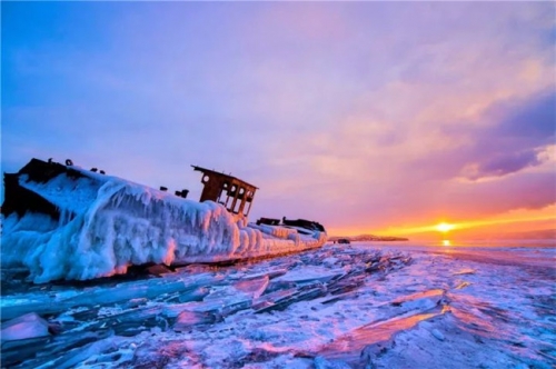 北海俄罗斯贝加尔湖-梦幻蓝冰8日摄影团